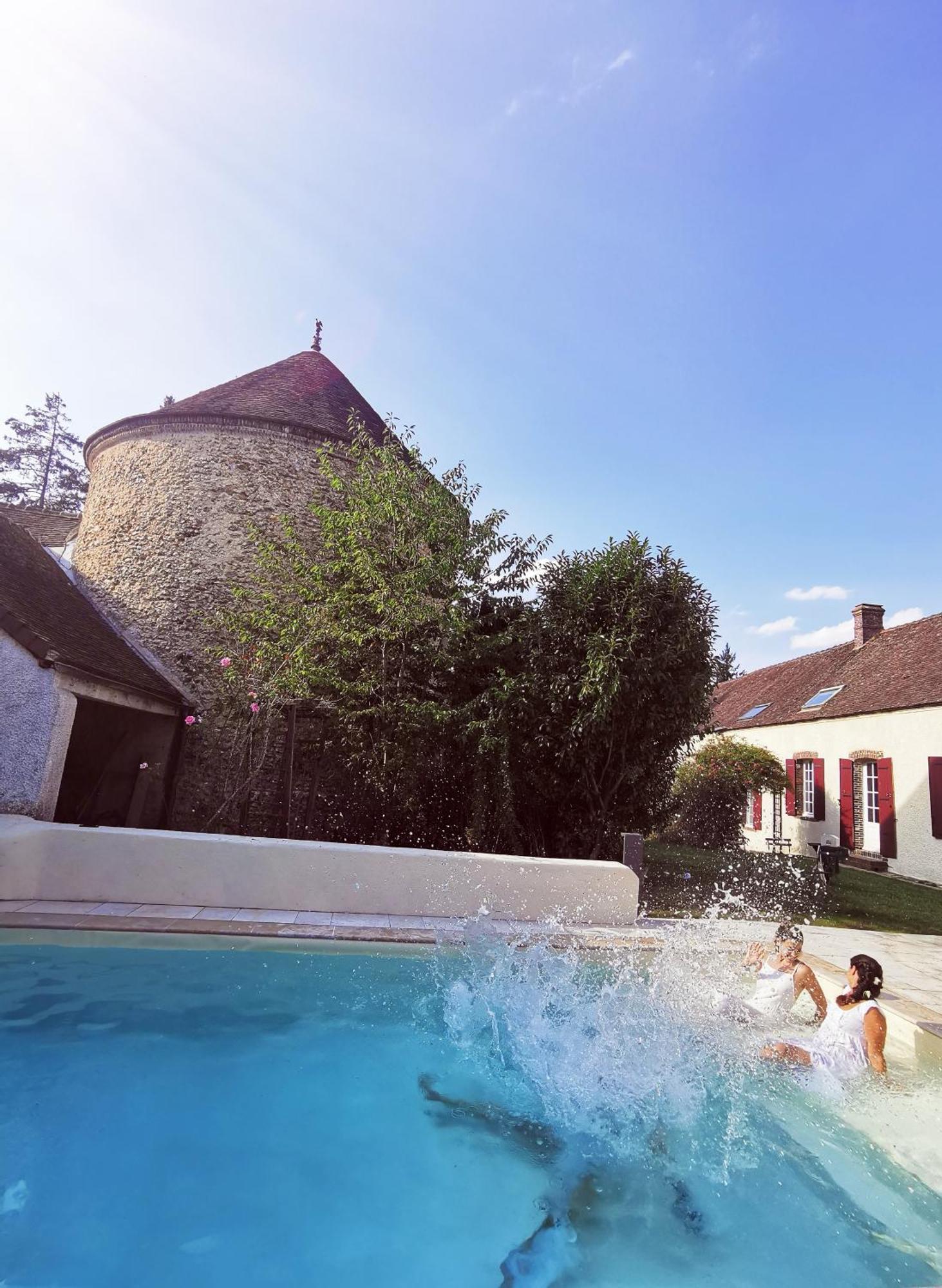 Domaine De Tardais, Ideal Famille Avec Piscine Et Nombreux Loisirs Senonches Kültér fotó