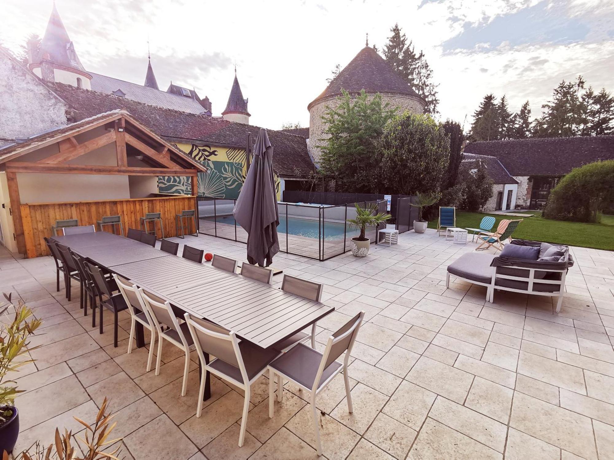 Domaine De Tardais, Ideal Famille Avec Piscine Et Nombreux Loisirs Senonches Kültér fotó